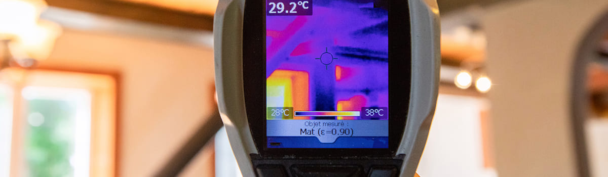 inspecteur en bâtiment thermographie St-Bruno